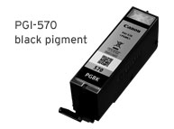 4pk cartouche noire de remplacement pour Canon PGI570 PGI-570 PGI