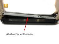 Samsung MLT-D 1082 S/ELS Abstreifer entfernen