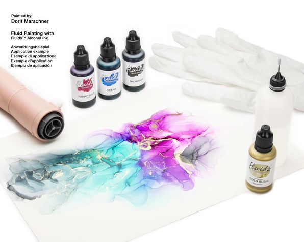 Alcohol Ink Painting Supplies: What You Need to Get Started - FeltMagnet