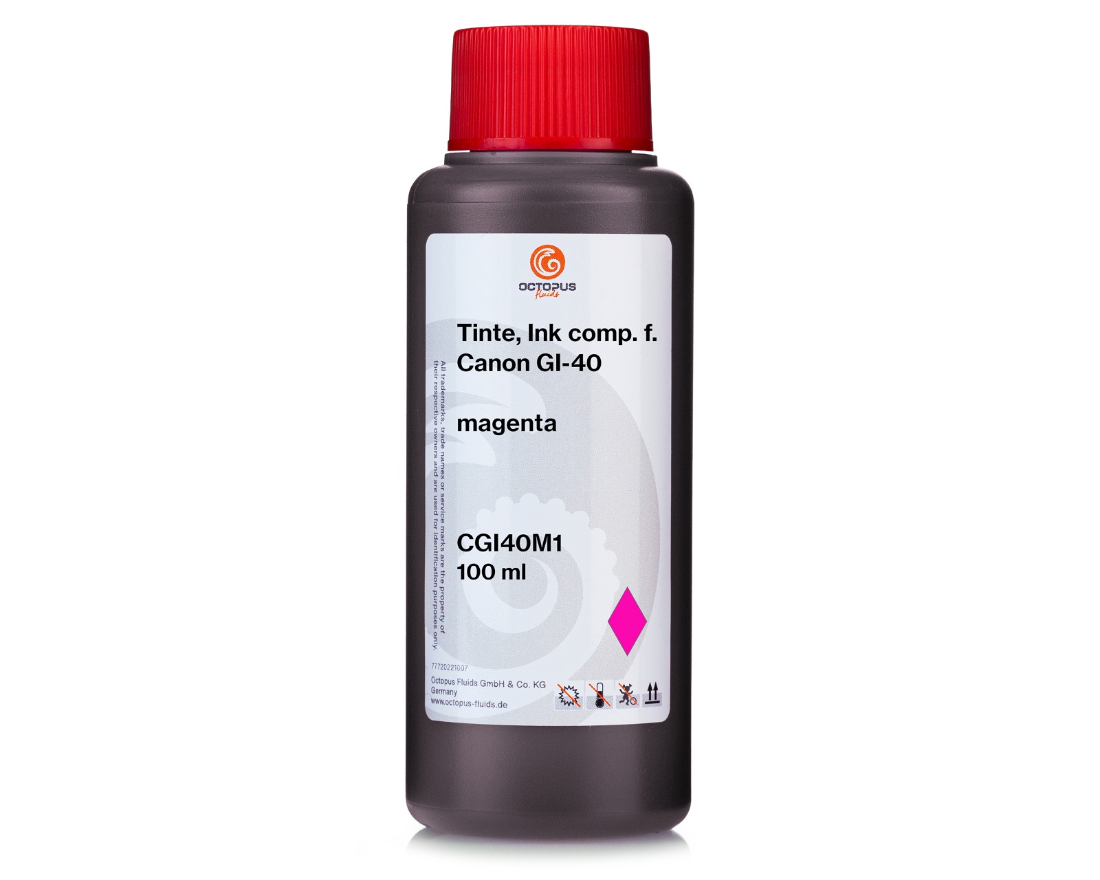 Ricarica inchiostro compatibile per Canon GI-40 magenta