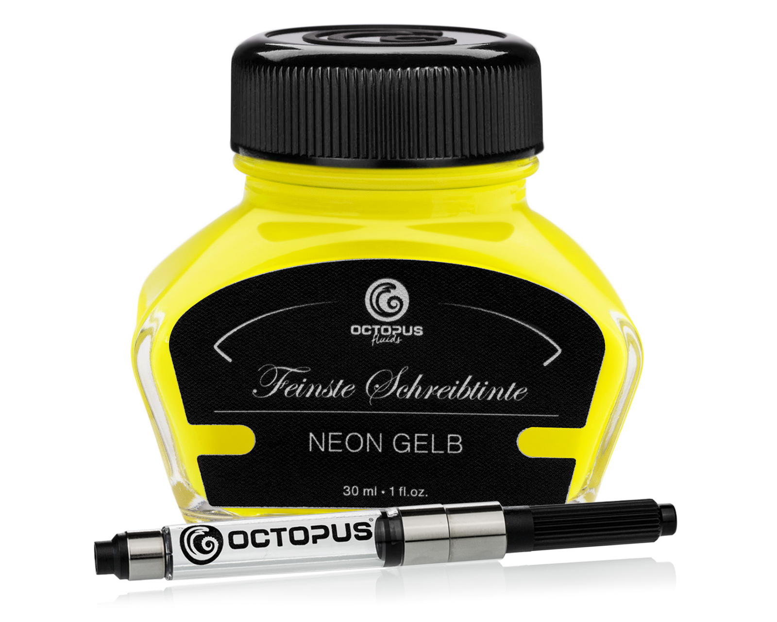 Compra Inchiostro evidenziatore per penne stilografiche per scrivere,  segnare e disegnare, verde neon, 30 ml all'ingrosso
