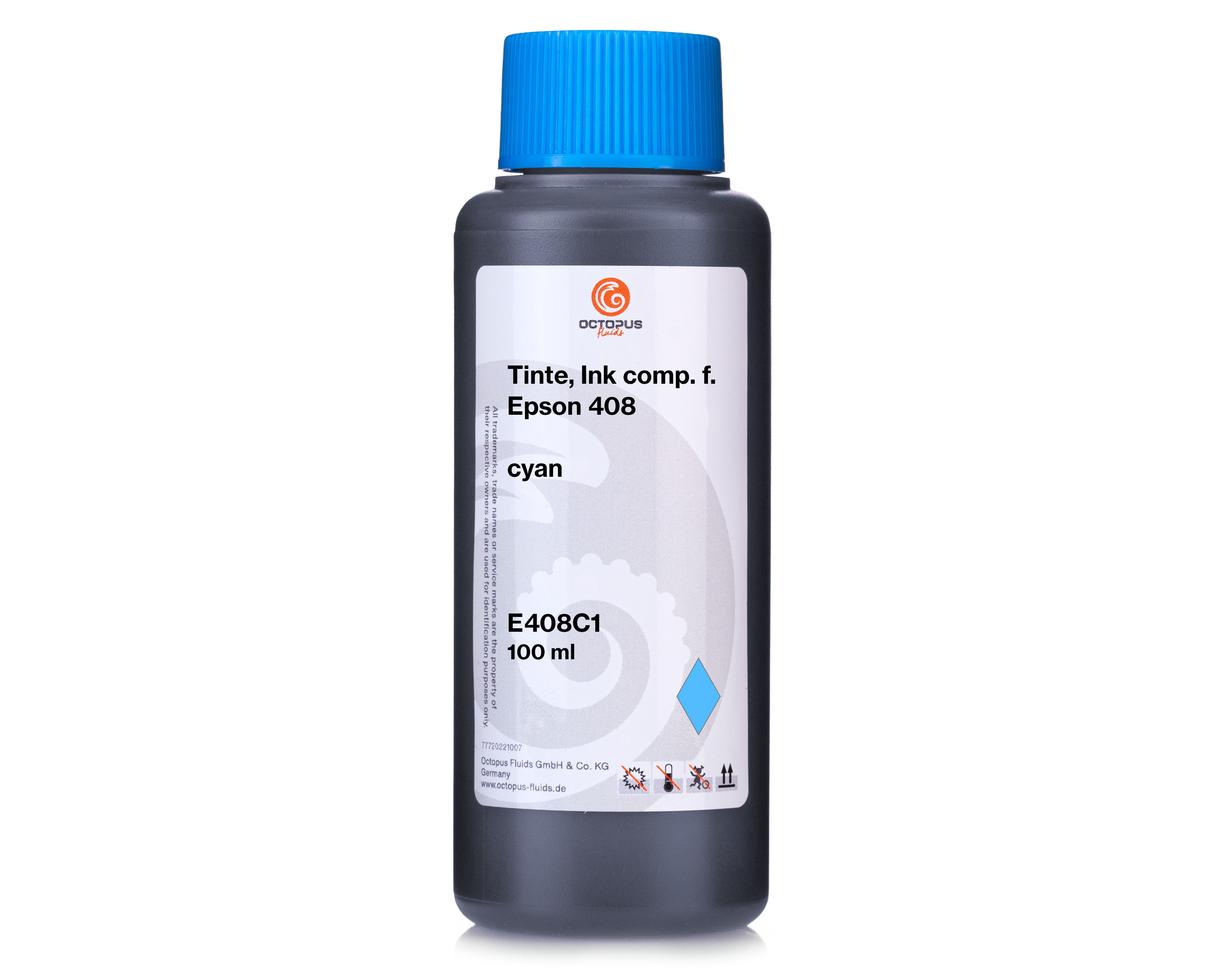 Refill ink compatible for Epson 408 cyan