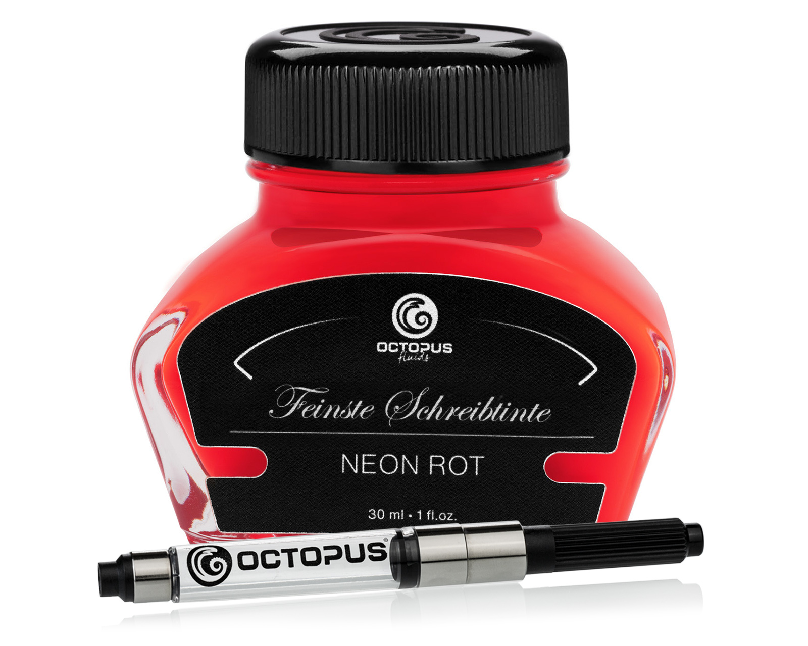 Inchiostro evidenziatore per penna stilografica con convertitore, textliner inchiostro  stilografiche in flacone 30 ml, rosso neon fluorescente, Inchiostri neon  evidenziatori, Inchiostro per penne, Inchiostri Creativo